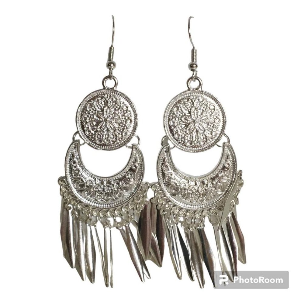 Boho Vintage Tassle Dangle Earrings